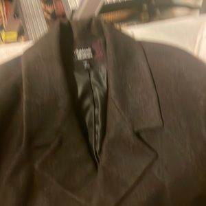 Stephanie Mathew’s wool trench coat